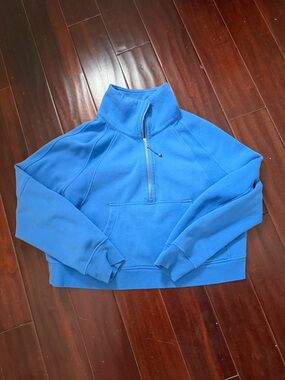 Lululemon Blue Nile Scuba Half Zip